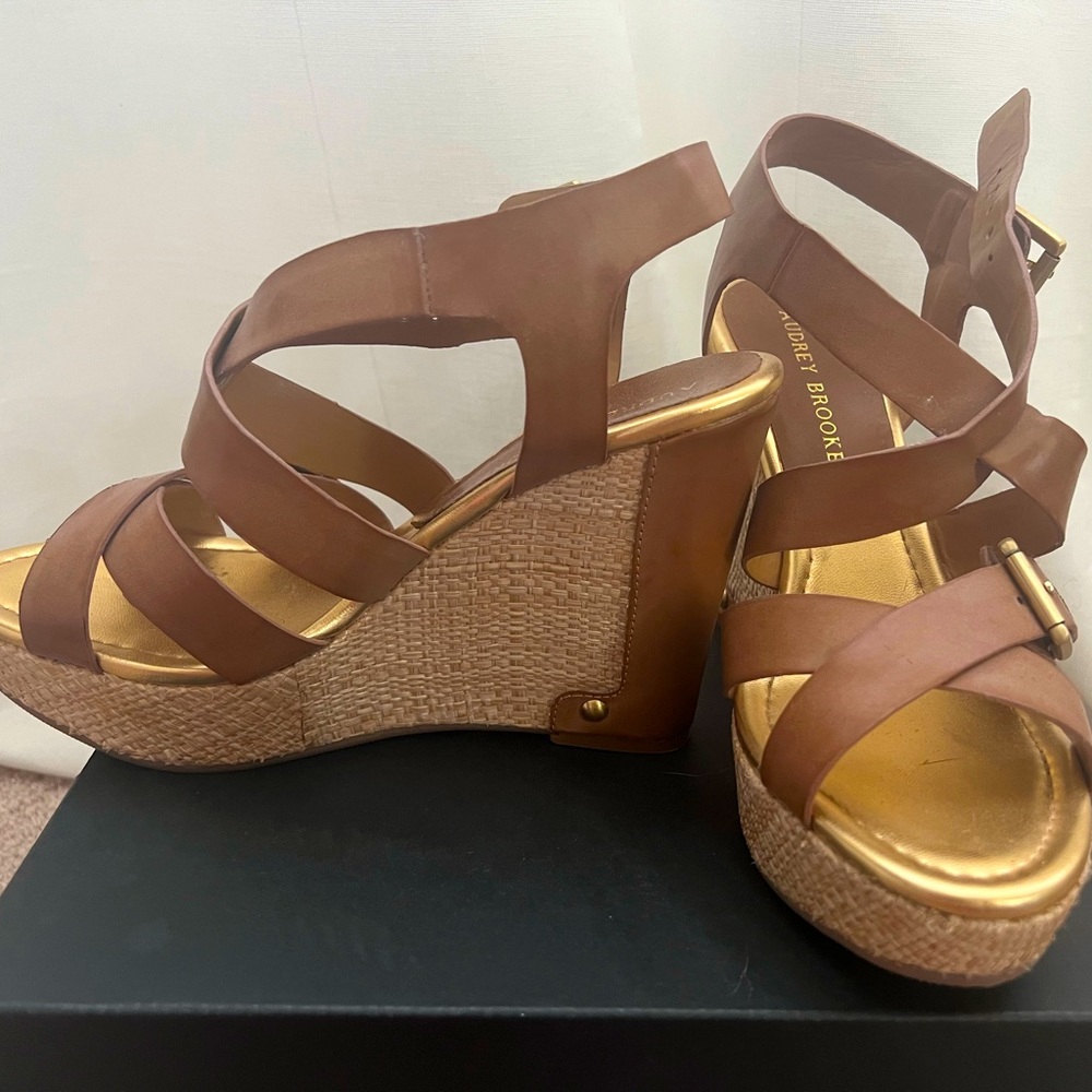 Audrey Brook wedge sandals